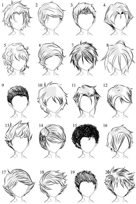 manga men hair|20 anime hair men hairstyles.